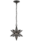 Moravian Small Star Lantern with Antique Mirror
