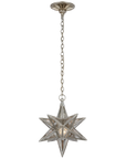 Moravian Small Star Lantern with Antique Mirror