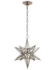 Moravian Medium Star Lantern with Antique Mirror