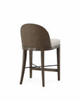 Tybee Counter Stool in Minx and Grey Flax