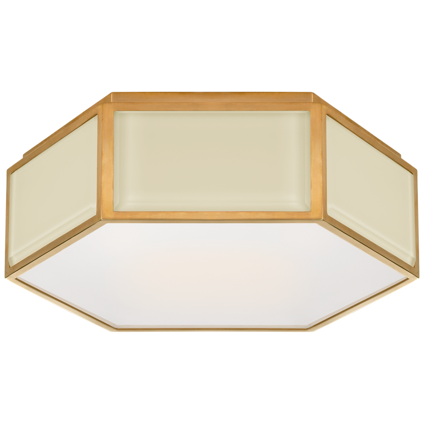 Bradford Small Hexagonal Flush Mount