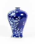 Blue And White Cherry Blossom Plum Vase