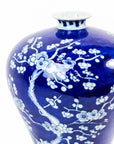 Blue And White Cherry Blossom Plum Vase