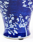 Blue And White Cherry Blossom Plum Vase
