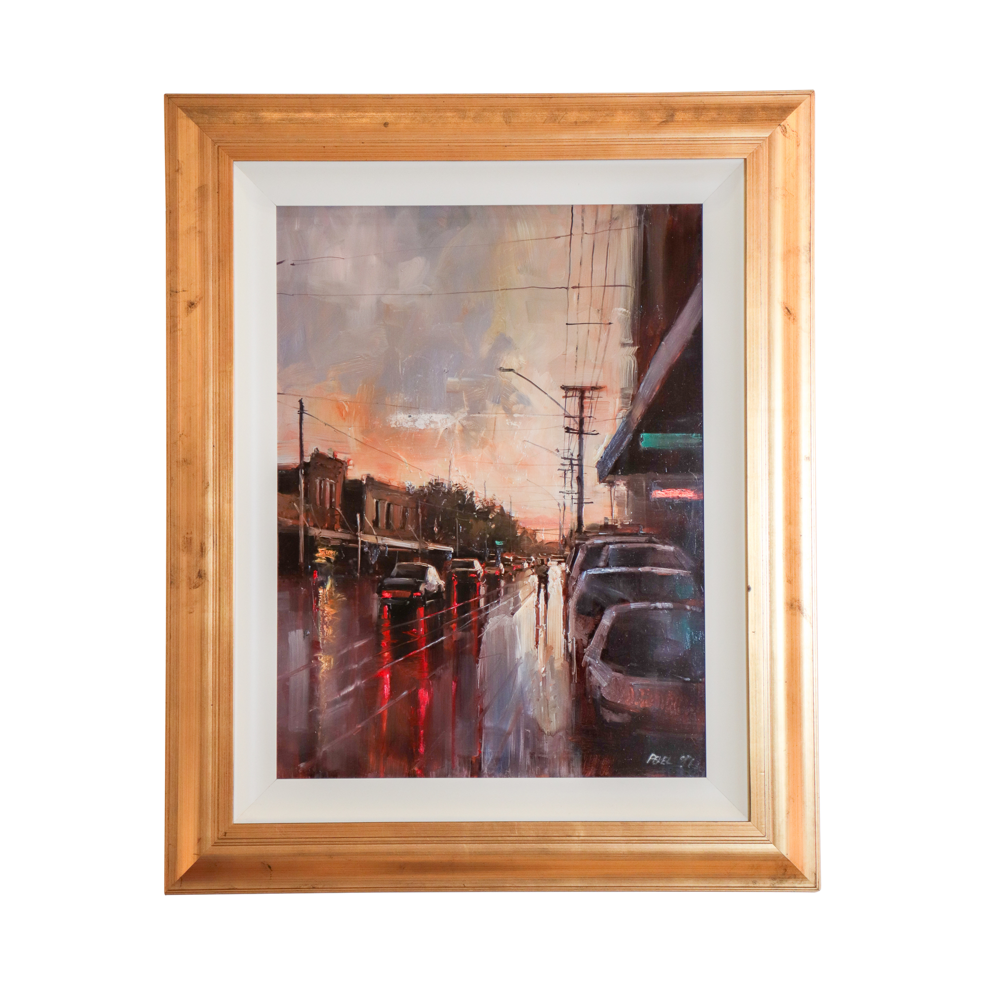 Twilight Street by Herman Pekel