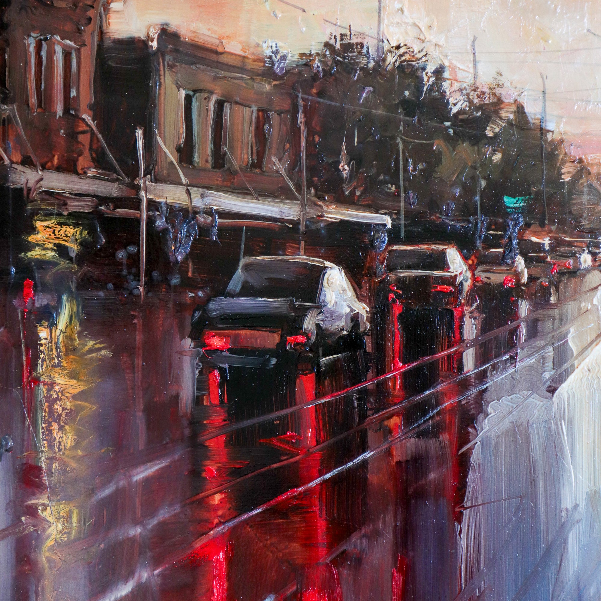 Twilight Street by Herman Pekel
