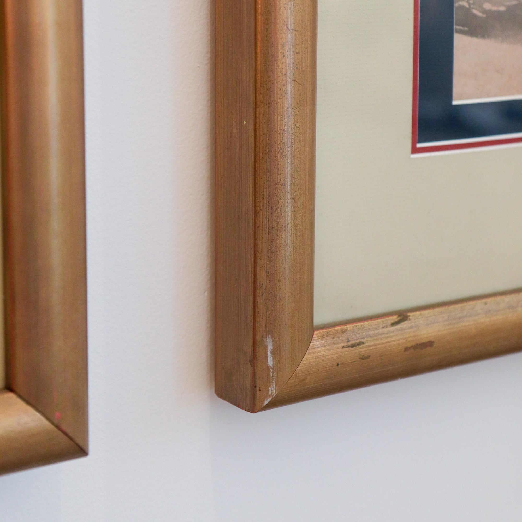 3 Piece Framed Antique Silk Chinese Scrolls