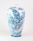 Blue Henhouse Vase