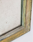Vase and Oak Mirror