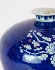 Blue And White Cherry Blossom Plum Vase