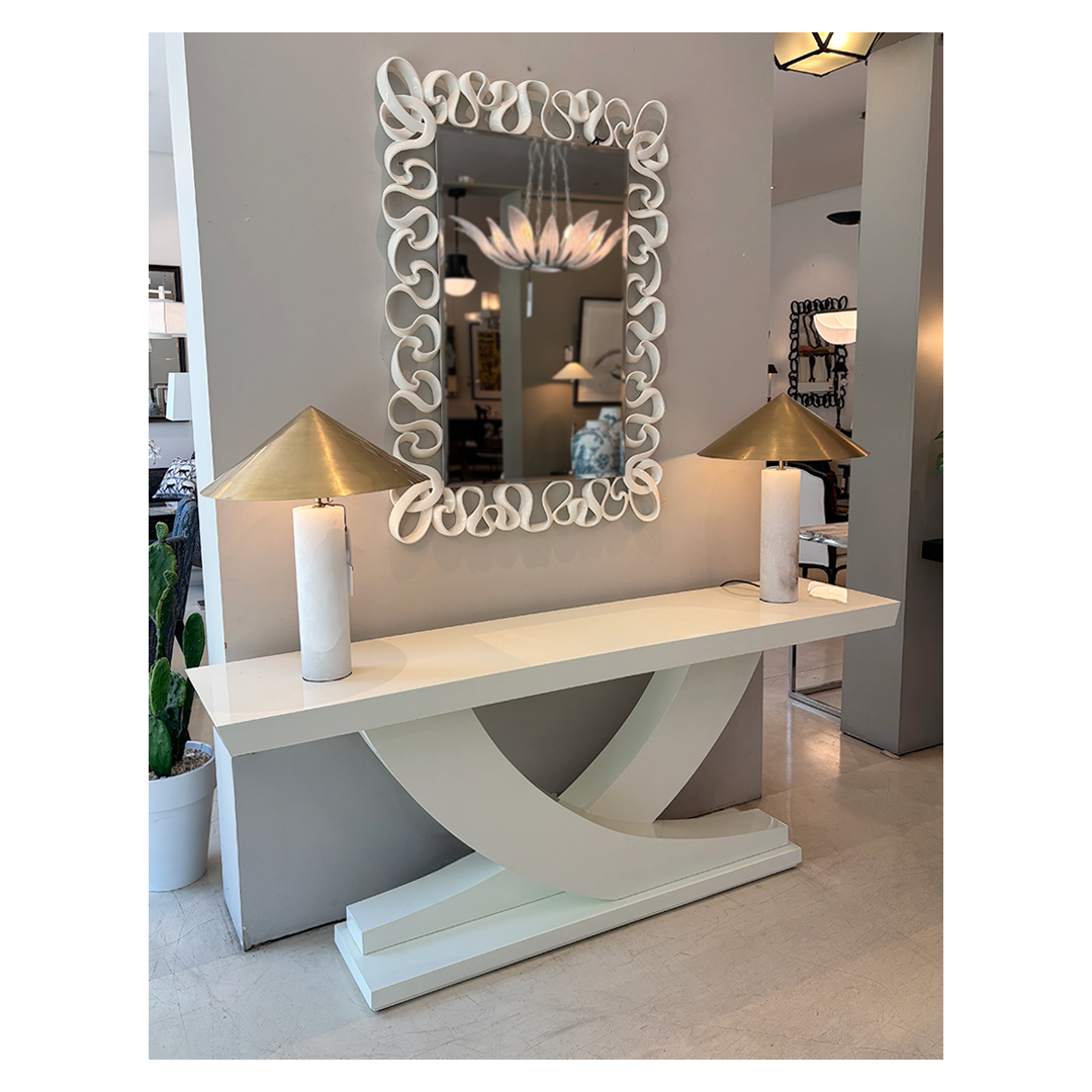 Serra Console and Mirror Package