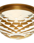 Hillam 5.5" Solitaire Flush Mount