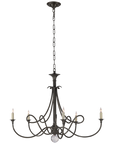 Double Twist Large Chandelier
