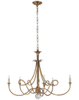 Double Twist Large Chandelier