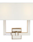 Square Tube Double Sconce