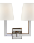 Square Tube Double Sconce