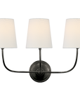 Vendome Sconce with Linen Shade