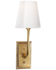 Hulton Sconce with Crystal Backplate