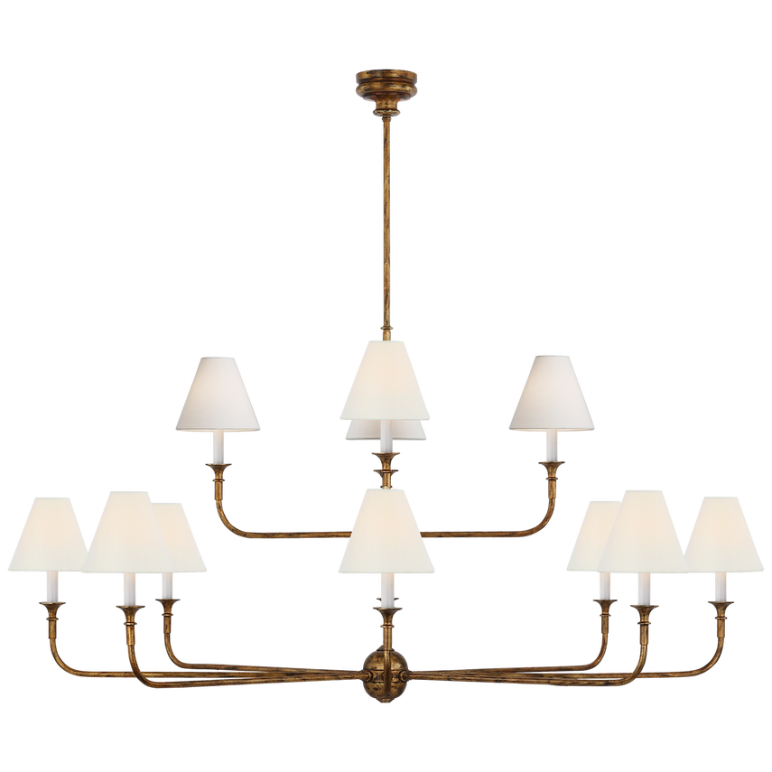 Piaf Grande Two Tier Chandelier