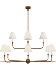 Piaf Grande Two Tier Chandelier