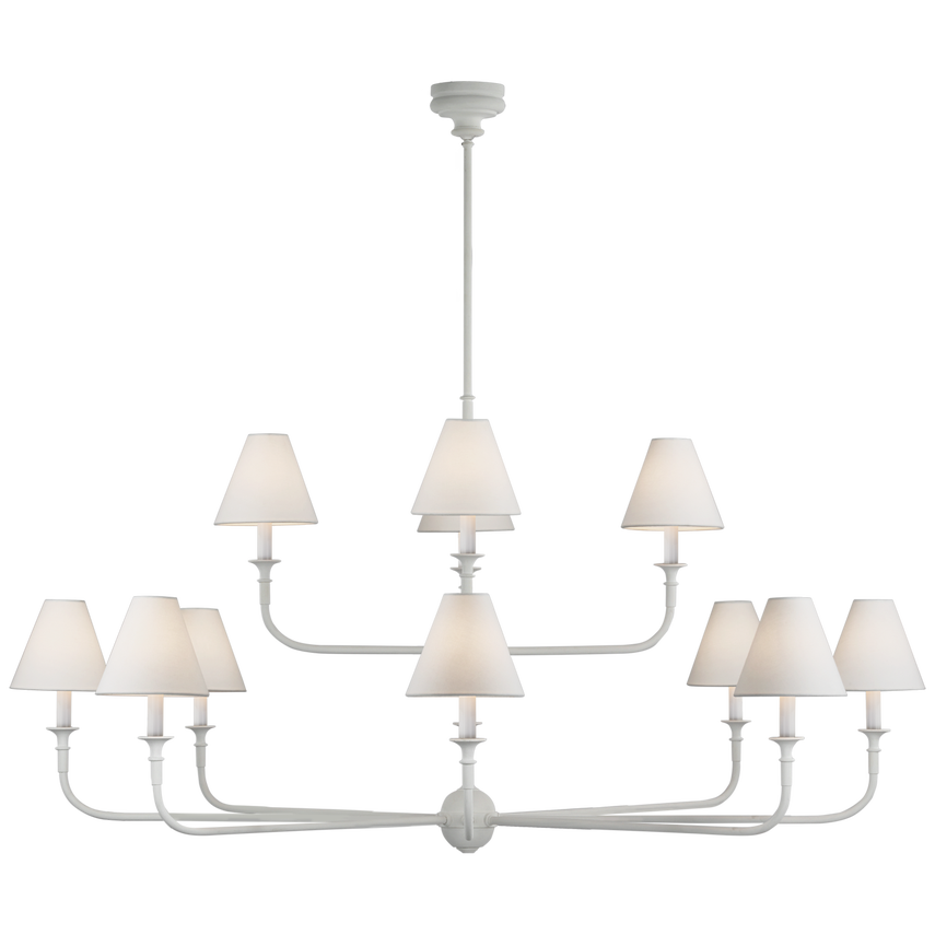 Piaf Grande Two Tier Chandelier