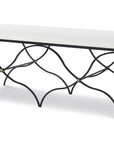 Elisabet Bench -  Brass & Iron Knot