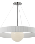 Arena 42" Ring and Globe Chandelier