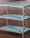 Fontana Side Table / Bedside / 3 Tier Bookshelf