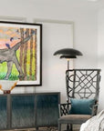 SoMa Wingback Accent Chair