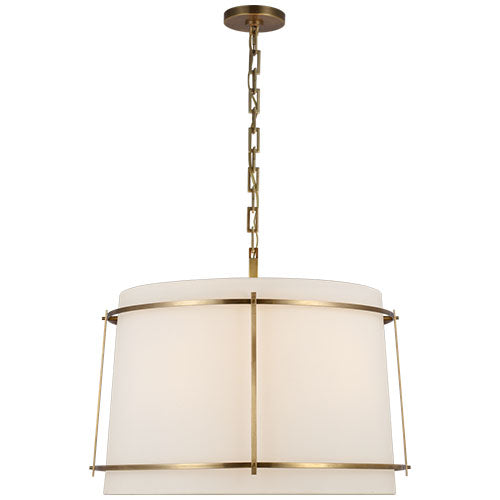 Large drum deals shade pendant light