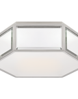 Bradford Small Hexagonal Flush Mount