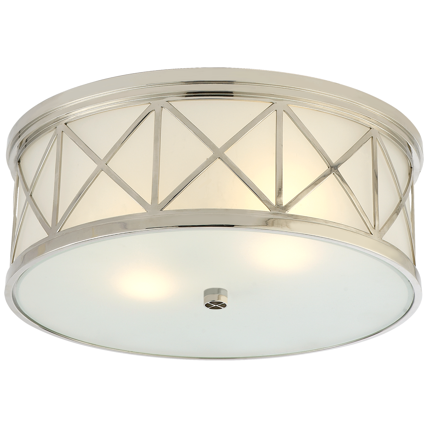 Montpelier Flush Mount with Frosted Glass