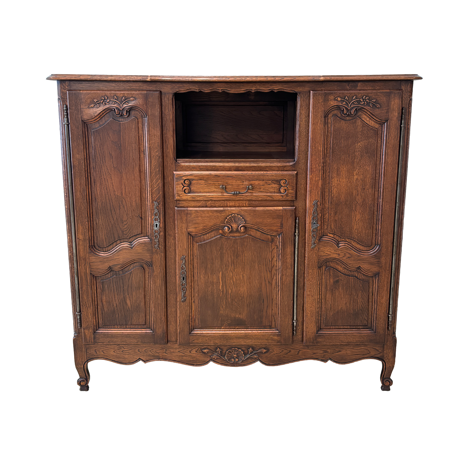 19th Century French Oak Cabinet