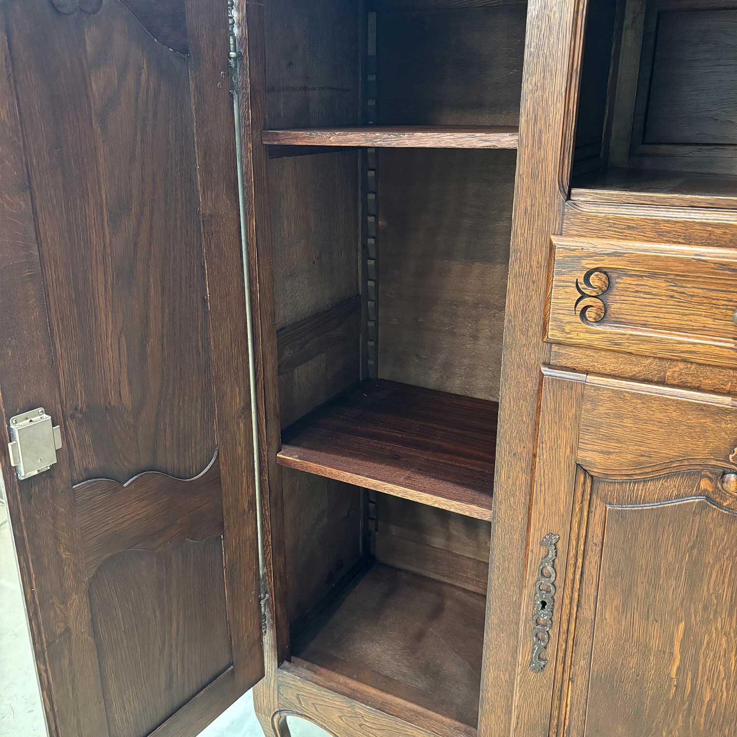 19th Century French Oak Cabinet