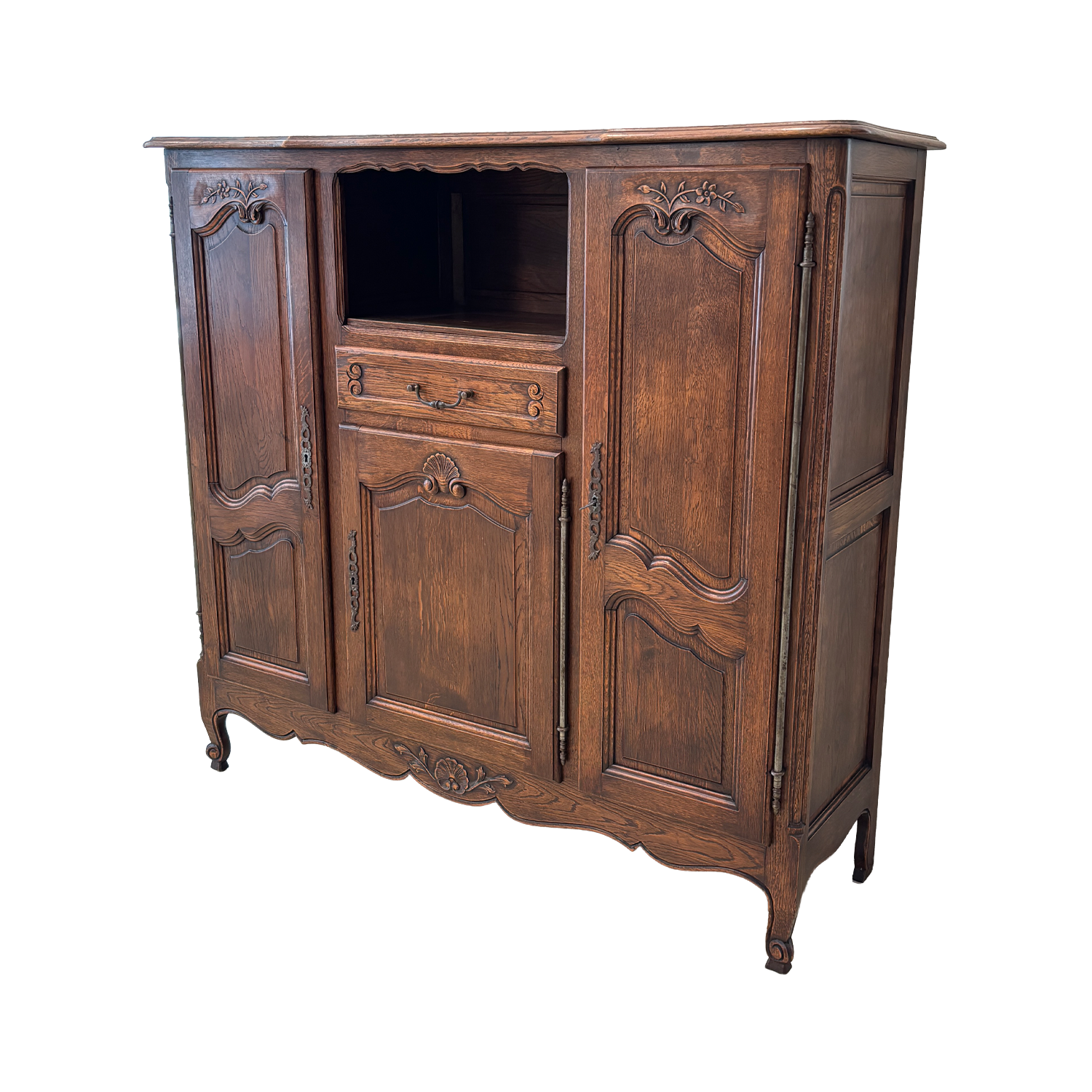 19th Century French Oak Cabinet