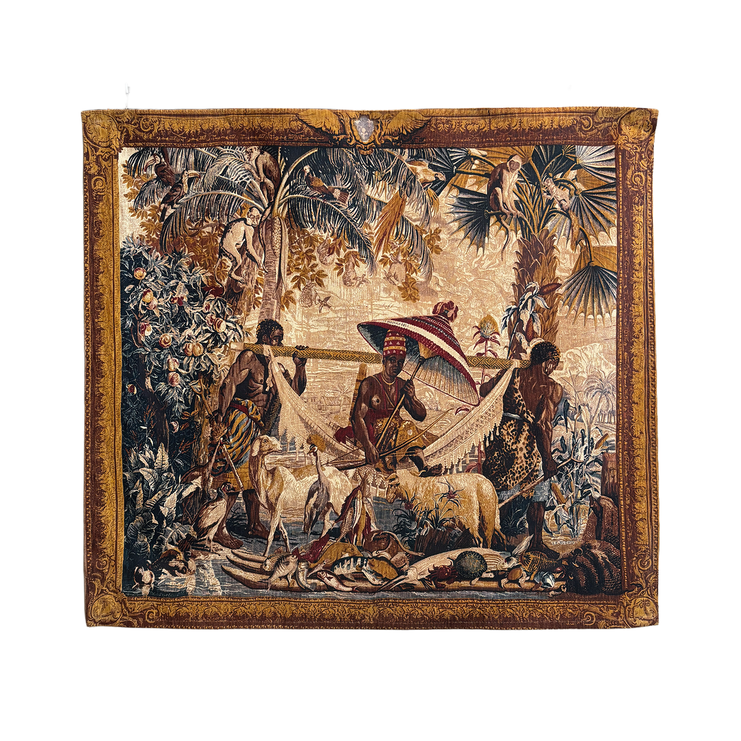 Éditions d'Art de Rambouillet - "Le Roi Porté par deux Maures"