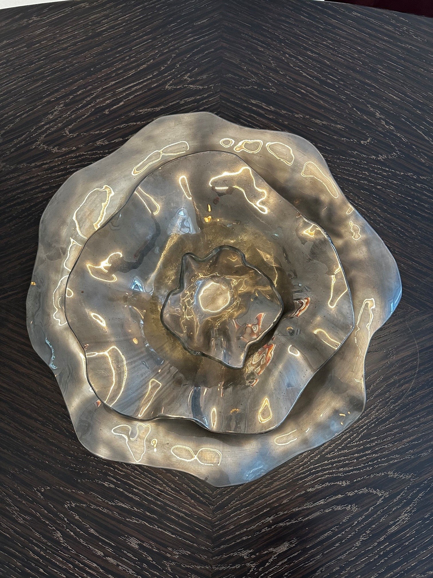 Flower Bowl 3 pc Set