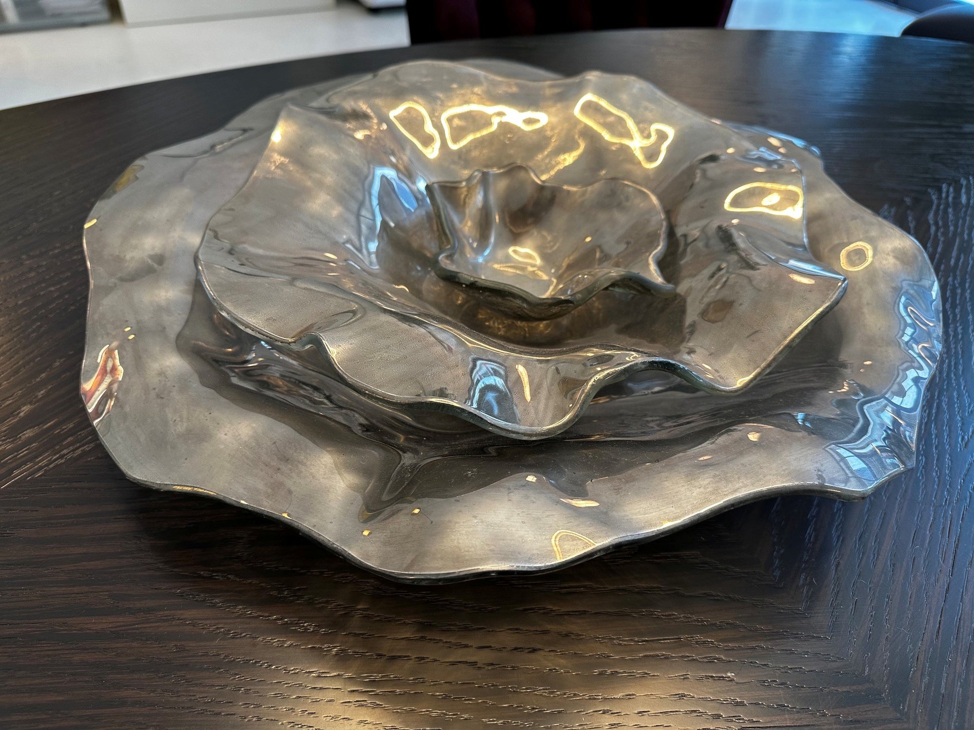 Flower Bowl 3 pc Set