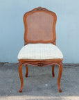 French 19th Century Dining Chair - Textured Linen