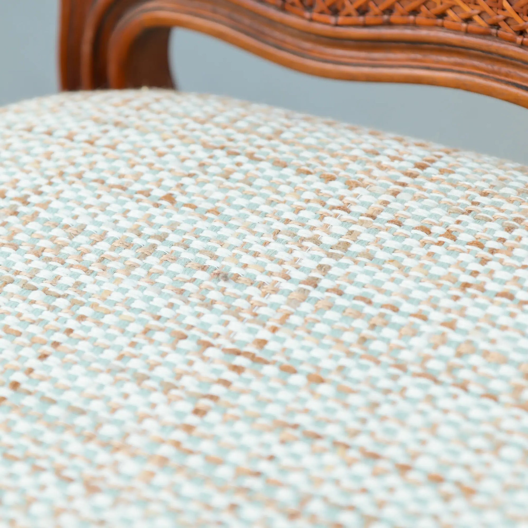 French 19th Century Dining Chair - Textured Linen