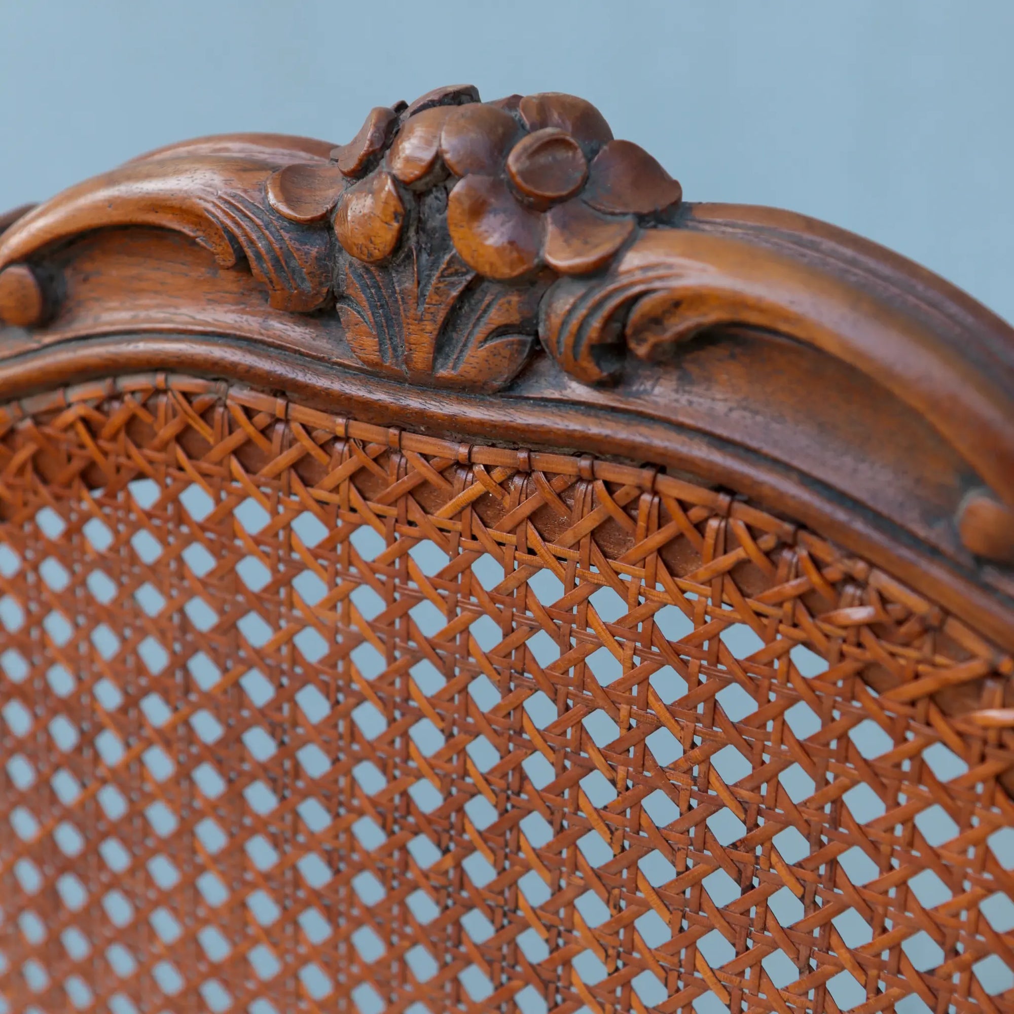 French 19th Century Dining Chair - Textured Linen