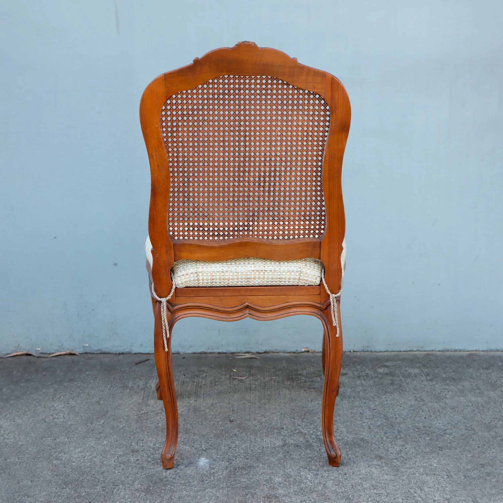 French 19th Century Dining Chair - Textured Linen