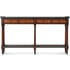 The Louis XVI Leather Console Table