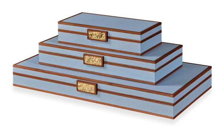 Material Stacking Blue Box Light Blue Stacking Boxes