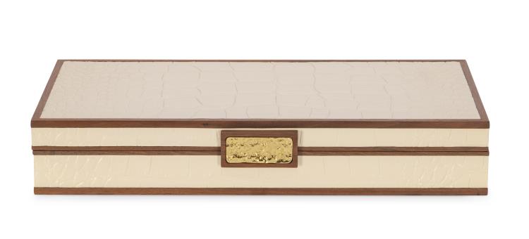 Cream Stacking Boxes