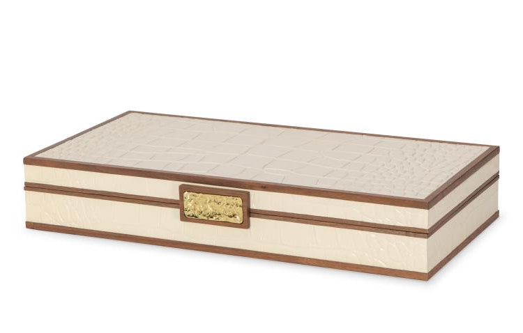 Cream Stacking Boxes