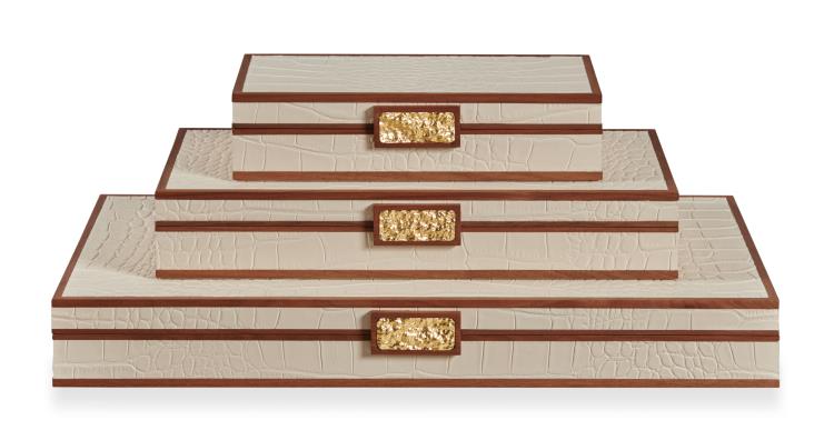 Cream Stacking Boxes – Laura Kincade