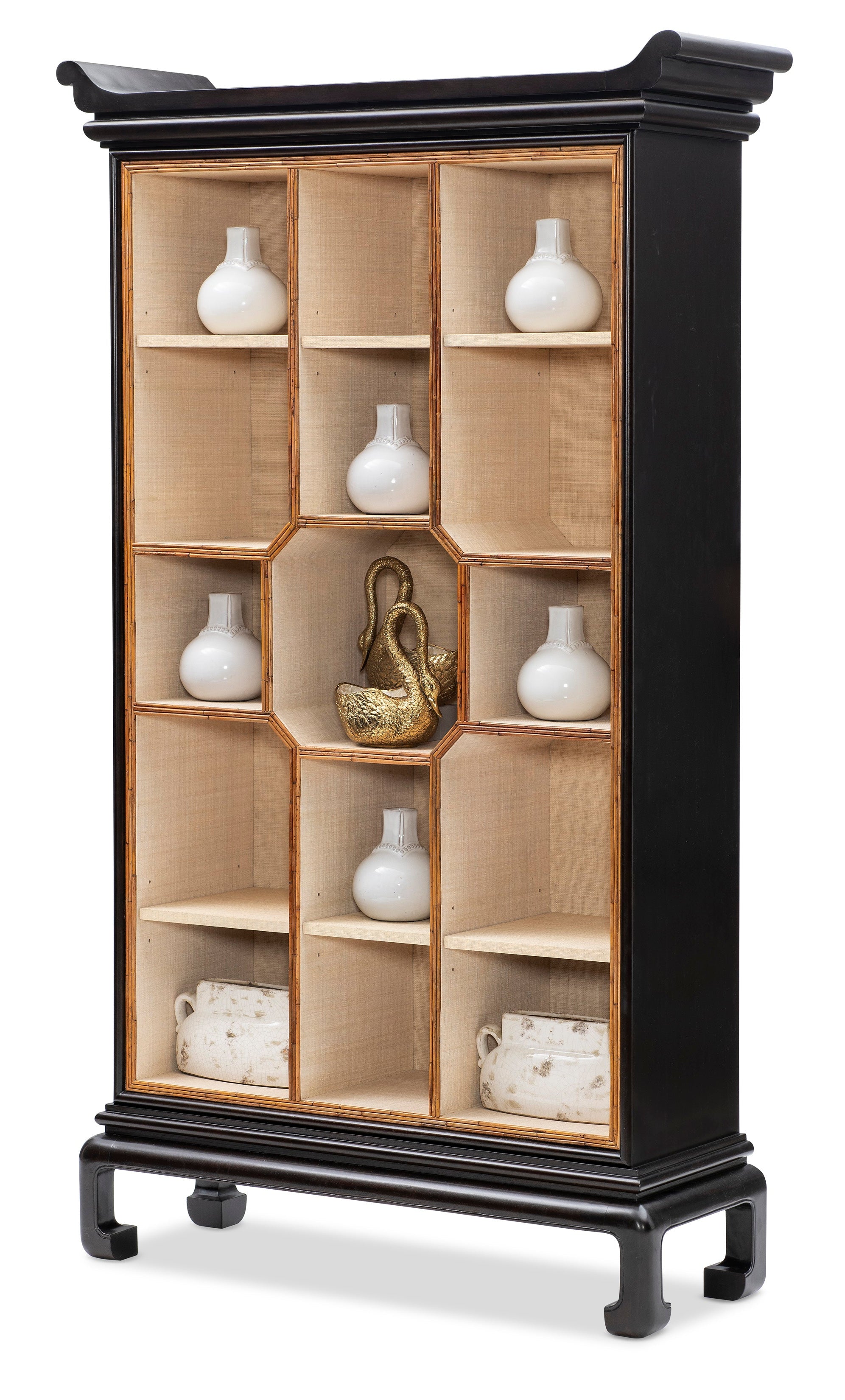 Imperial Bamboo Etagere