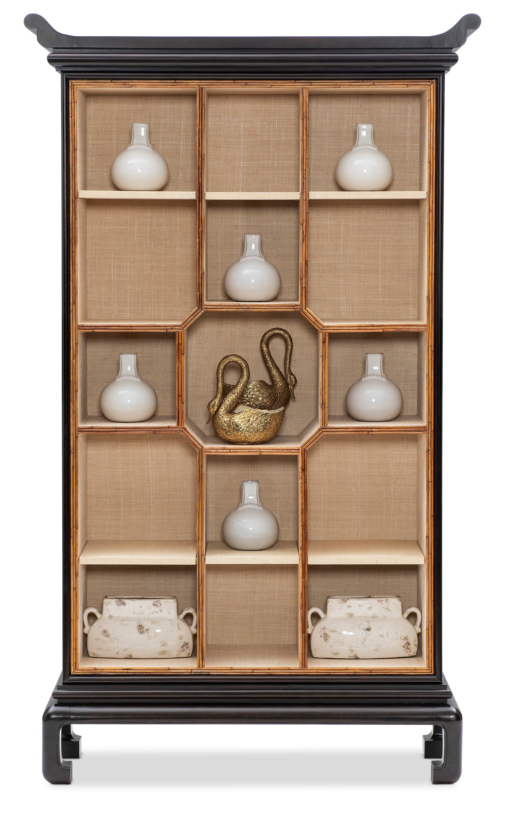 Imperial Bamboo Etagere