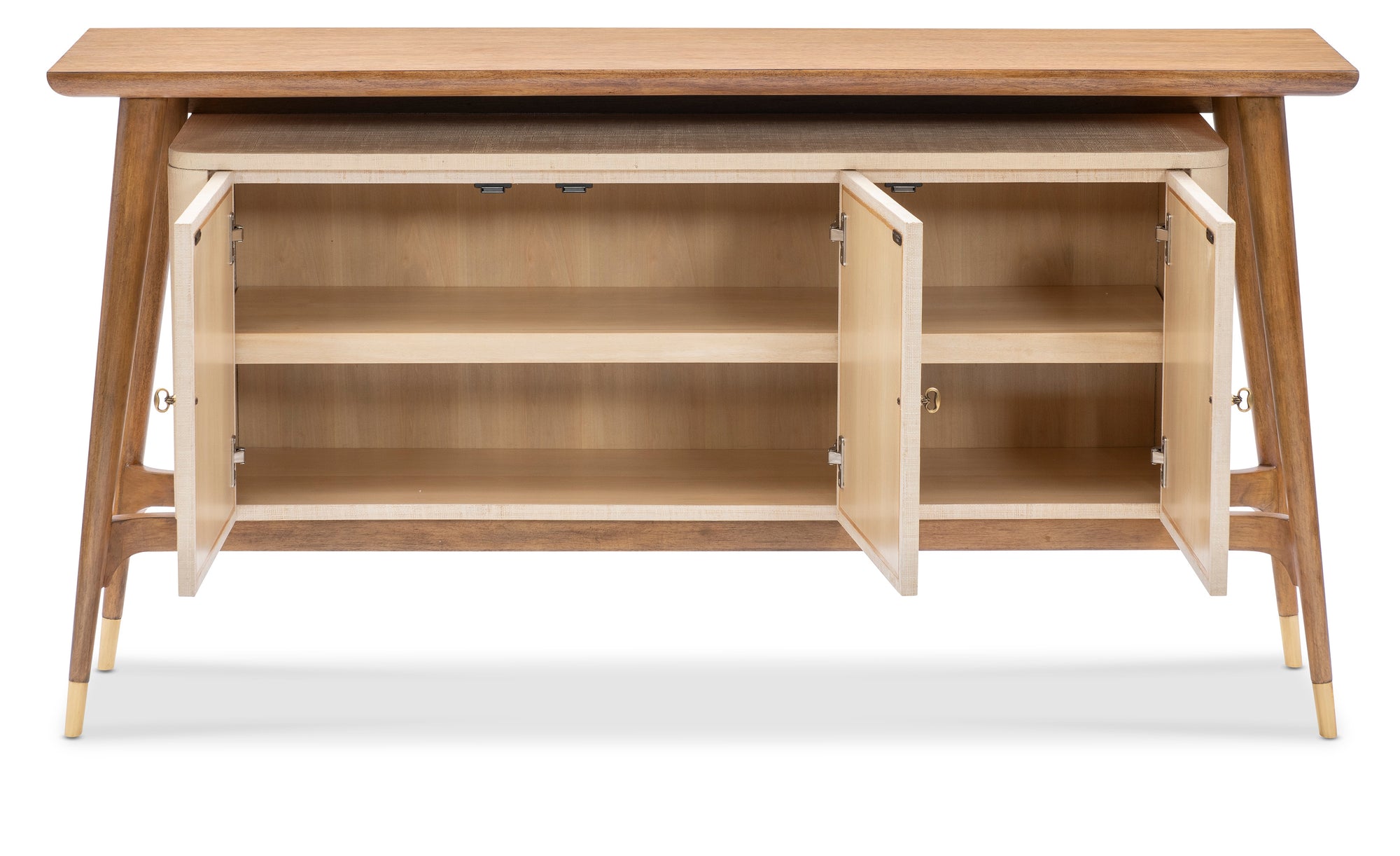 Nordholm Woven Raffia Console
